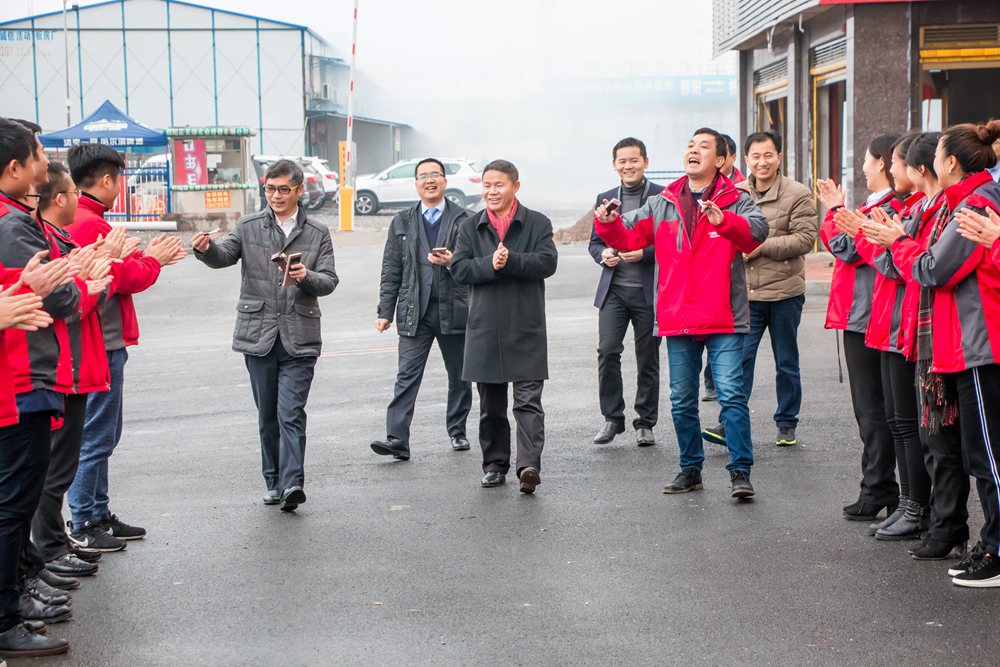 天嬌集團開工大吉！讓我們擼起袖子加油干！