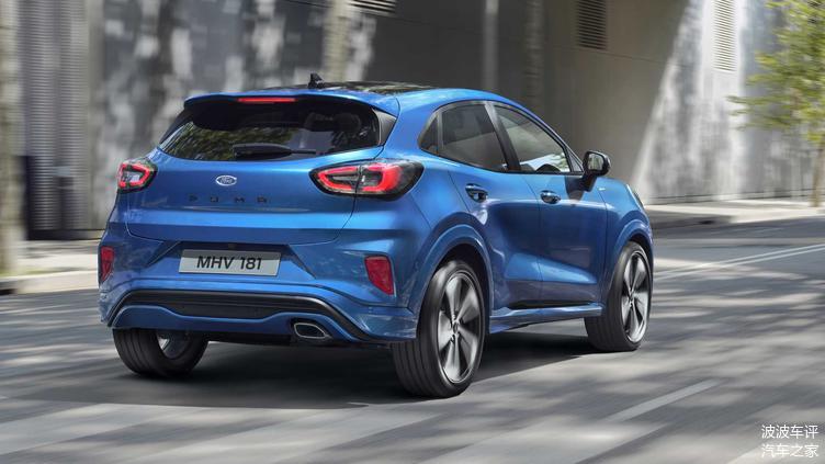 福特發(fā)布PUMA小型SUV官圖，歐式風(fēng)格，造型很有柔和感