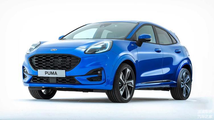 福特發(fā)布PUMA小型SUV官圖，歐式風(fēng)格，造型很有柔和感